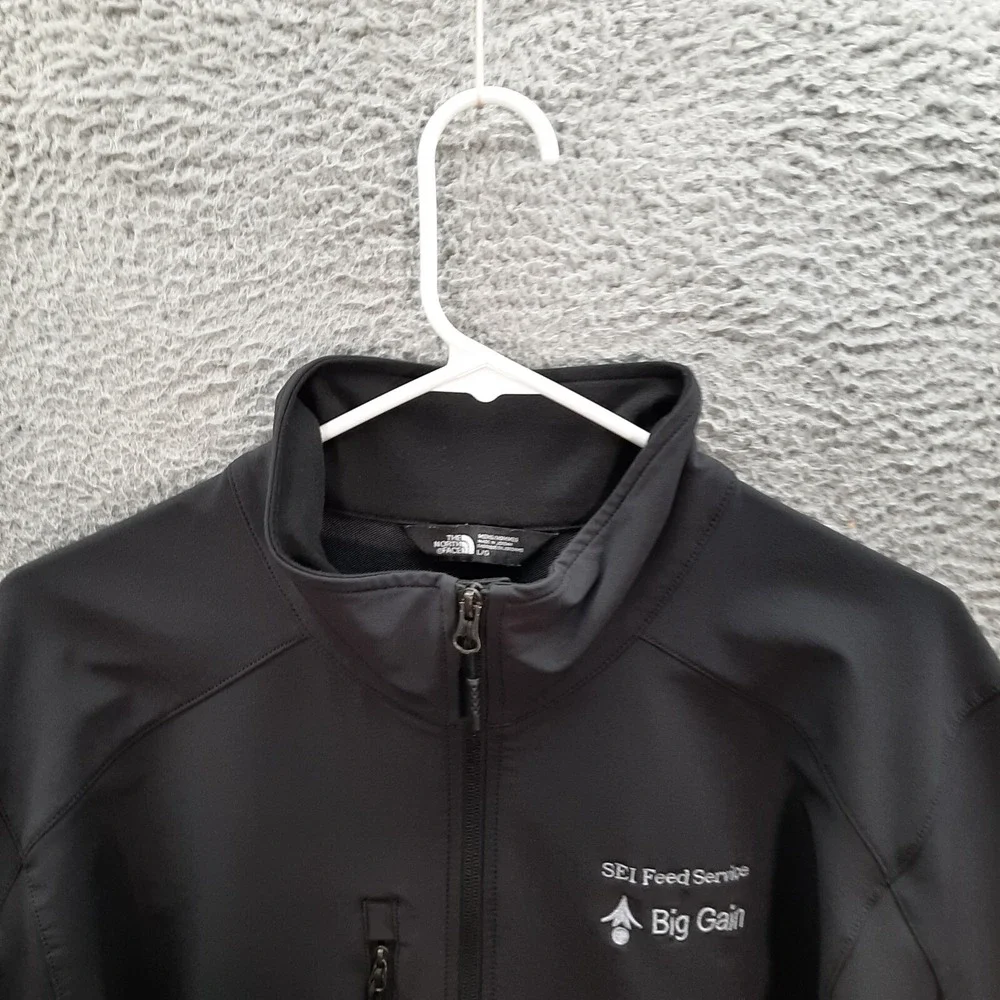 The North Face Jacket Adult‎ Large Black Windwall Workwear Outdoors Camping Mens